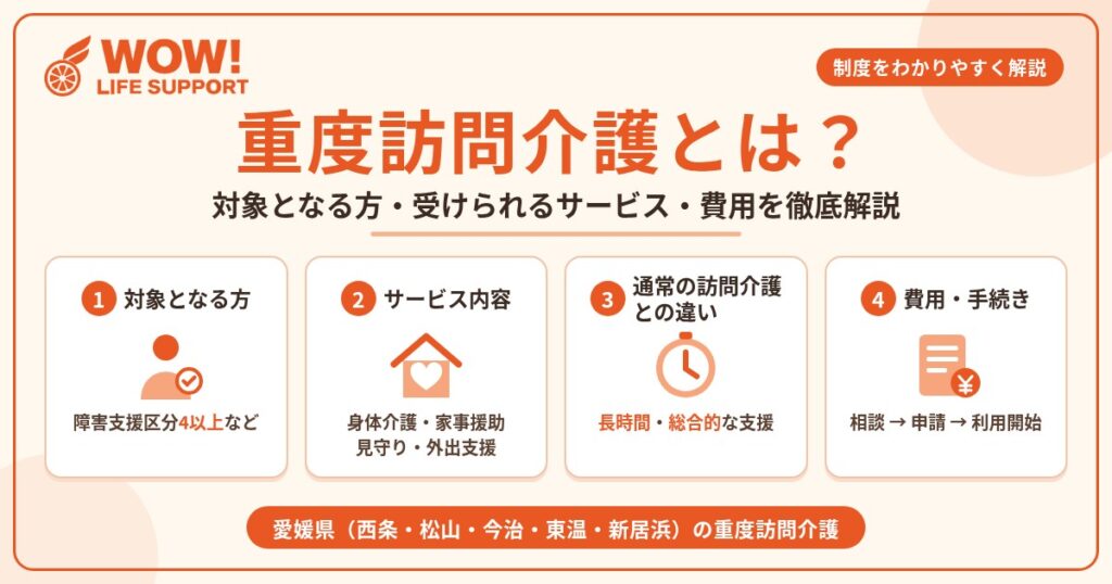 重度訪問介護とは?対象となる方・受けられるサービス・費用を解説 ワオライフサポート